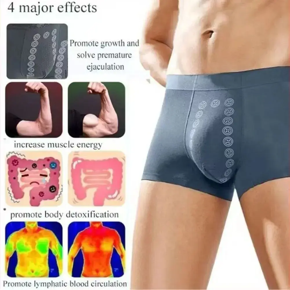4pcs Boxer Shorts Men's Ice Silk Underwear Cool Underpants Breathable Sexy Thin Panties Sexy U Convex Lingerie — image 9