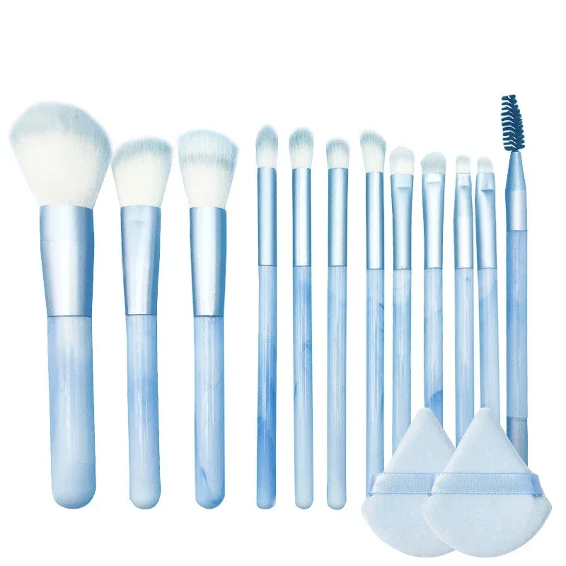 12 st Professionell Makeup Borste Set Premium Synthetic Foundation Concealer Powder Ögonskugga Blush Borstar Hygieniska skönhetsverktyg — image 8