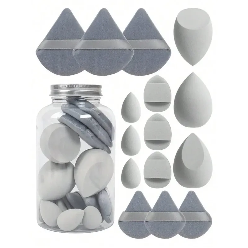 12/15Pcs Makeup Sponge Cosmetic Puff Foundation Sponges Beauty Egg Powder Puffs Women Make Up AccessoriesMakeup Tools — image 12