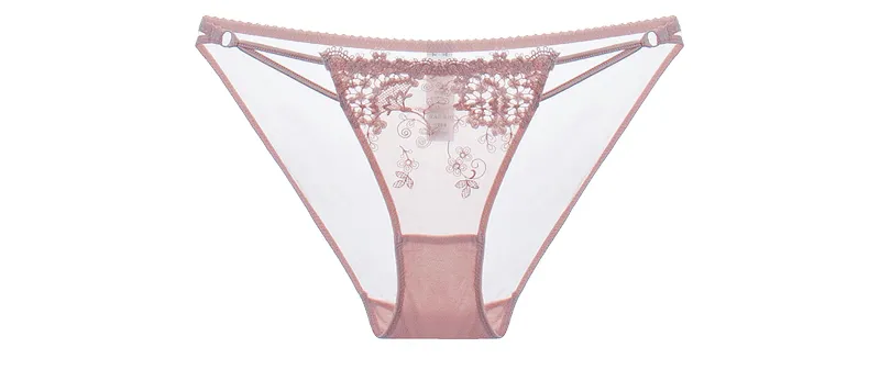 Light Luxury French Lace Underwire Cross Bra Set Bunny Ears Cup Light Luxury Lingerie Sexy Women Flash Sale — image 10