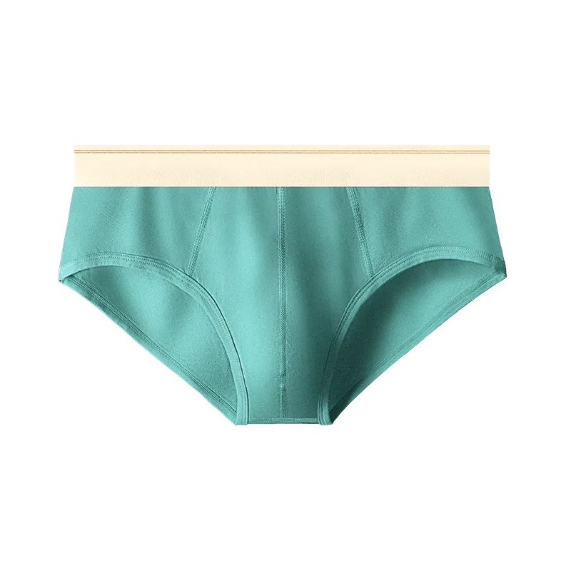 Atmungsaktive und bequeme dreieckige Unterhose für Herren aus reiner Baumwolle, mittelhohe Taille, hautfreundlich und weich, Unterhose für Teenager 3256810188437944 — image 30