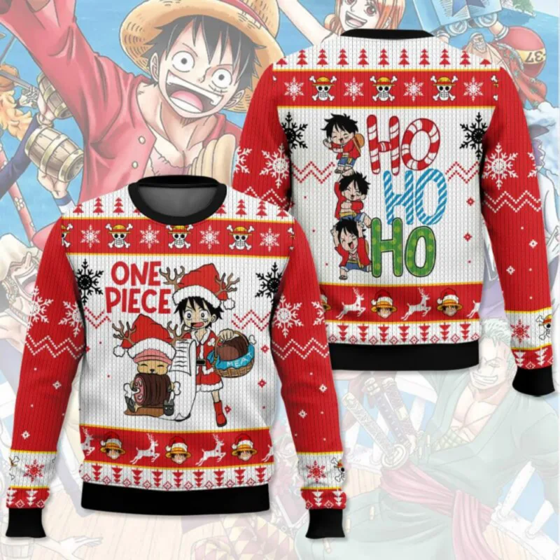แฟนตาซี chainsaw คริสต์มาส Carnival เสื้อกันหนาว Unisex เสื้อกันหนาว Santa Claus 3D เสื้อกันหนาวฤดูใบไม้ร่วงและฤดูหนาวเสื้อผ้าพรีเมี่ยม — image 4