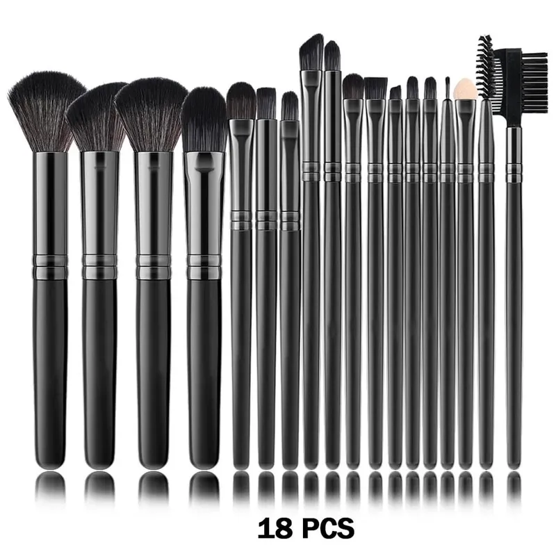 New 10/32PCS Makeup Brushes Set Soft Fluffy Powder Foundation Contour Blush Concealer Eyeshadow Blending Highlighter Beauty Tool — image 30