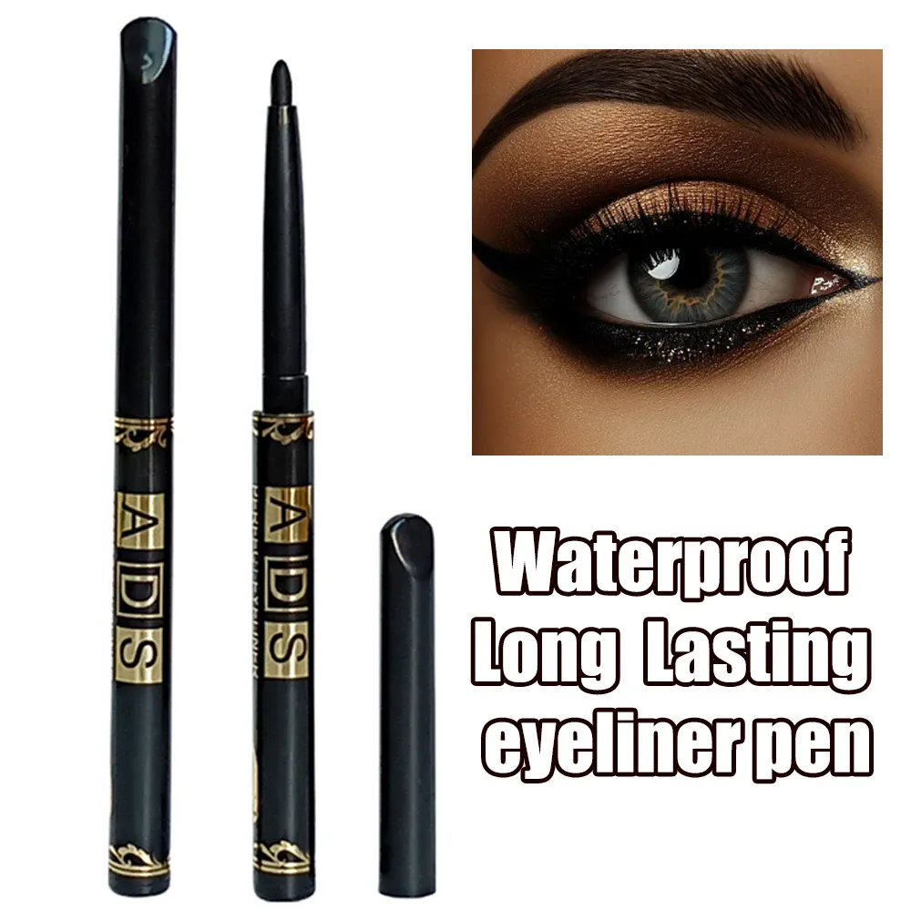 3Pcs Quick-dry Eyeliner Pencil Lasting Smooth Matte Eye Liner Waterproof Anti Smudge Liquid Eyeliner Pen Eyes Makeup Cosmetics — image 5