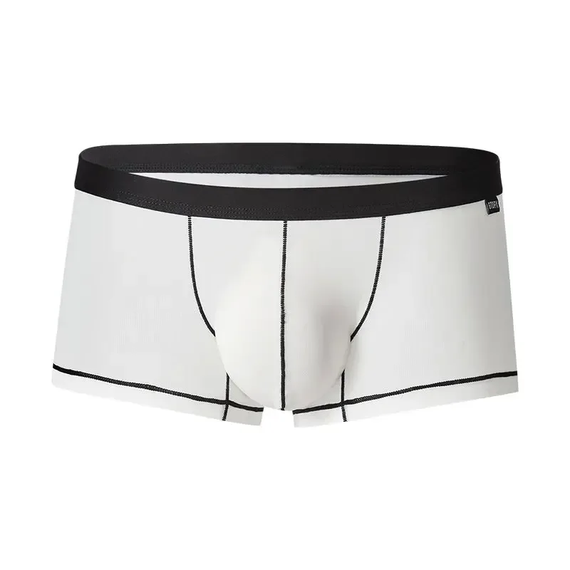 Men's Sexy Lingerie Ultra Thin Ice Silk U Touch Comfortable, Breathable, Sexy Boxers, Men's Boxer Lingerie GT272