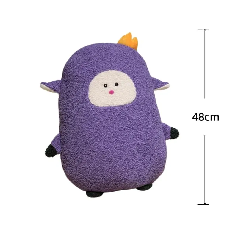 Série animal travesseiro de pelúcia leopardo elefante pinguim almofada de pelúcia kawaii acompanhar brinquedo de sono decoração para casa brinquedos presentes de aniversário — image 10