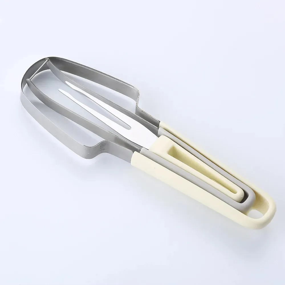 Watermelon Cutter Slicer Popsicle Mould 3 in 1 Melon Scoop Fruit Scooper Tool for Dig Pulp Separator Creative Fruit Knife