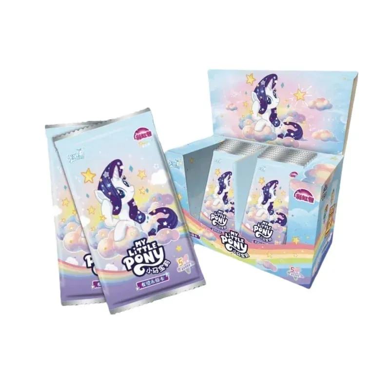 Cartes à collectionner authentiques de la nouvelle série My Little Pony, cartes d'amitié pour toujours, lune brillante 11, cadeau de marchandise Anime — image 31