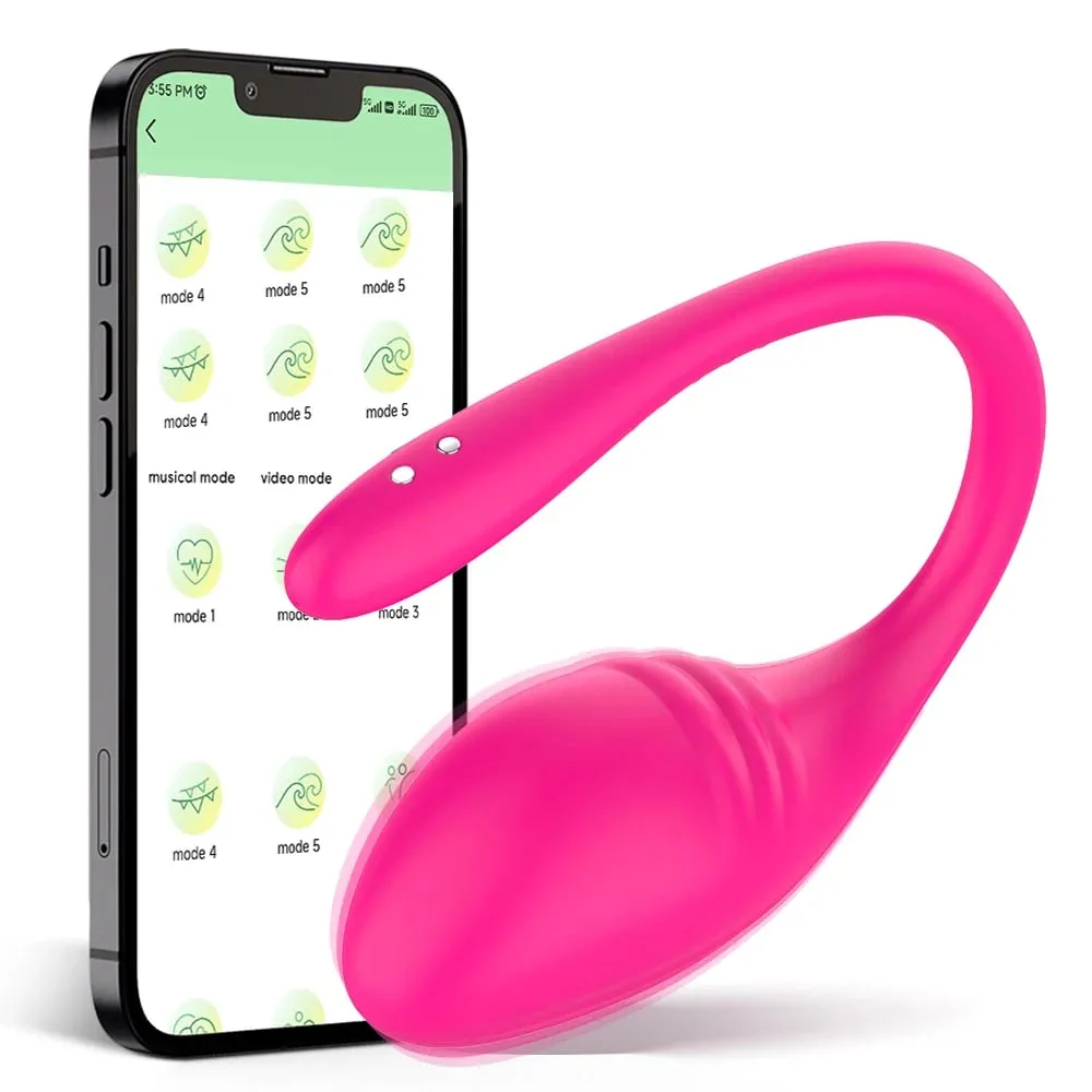 App Vibrators for Women Long Distance Bluetooth G Spot Dildo Wear Vibrating Egg Female Vaginal Ball Panties Sex Toys for Couples — image 1