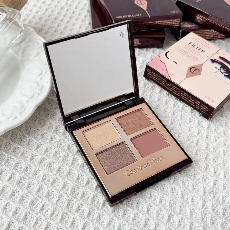 CT Easy-to-use 4-shade 9-shade Eyeshadow Palette Charlotte Tilbury Lip Balm Pillow Talk Big Lip Plumpgasm Lip Blush Makeup Gift