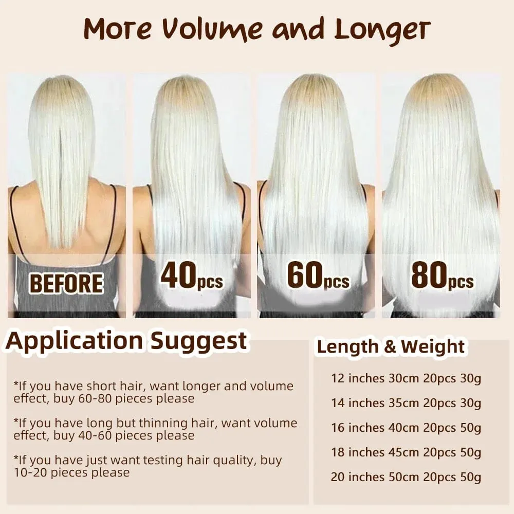 Isheeny Tape in Human Hair Extensions Straight 12"-20" Natural Machine Remy Tape Hair Extension 20pcs Black Brown Blonde Hair — image 6