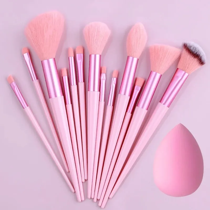 8Pcs-20Pcs Makeup Brushes Set Soft Fluffy Eyeshadow Brush Detail Concealer Blush Loose Powder Foundation Highlighter Beauty Tool — image 8