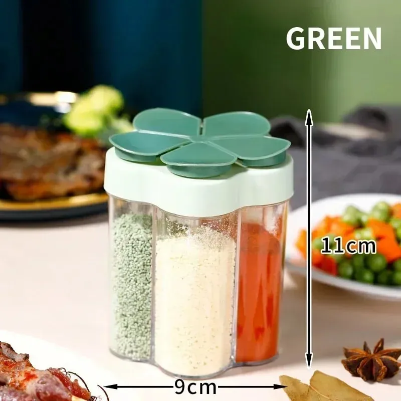 1 Pcs Seasoning Jar Plastic ContainerSeasoning Bottle Spice Organizer Outdoor Camping Seasonins Containers Kitchen Gadget Sets — image 13