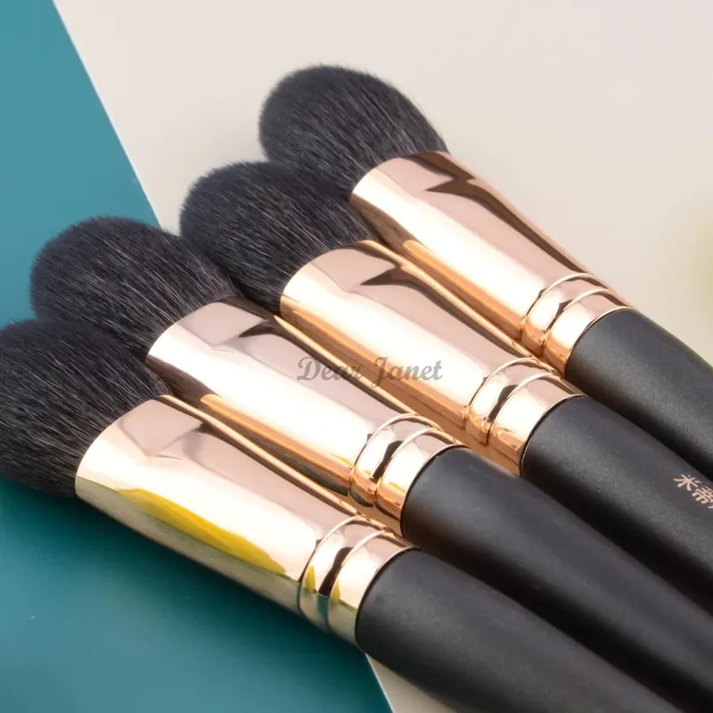 1 pc Goat hair sculpting contour Makeup brushes Bronzer buffing Foundation Make up brush exquisite beauty tools My destiny 025 — image 5