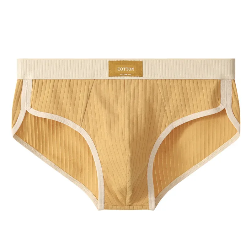 Männer Baumwolle Slip Hohe Qualität Bequeme Unterhose Atmungsaktive Shorts Unterwäsche Weiche U Ausbuchtung Beutel Sexy Höschen Homme Cueca