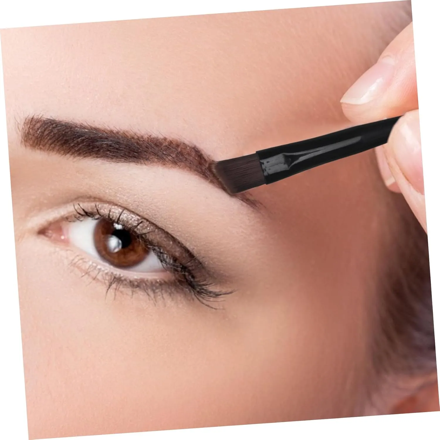 10PCS/Bag Mini Portable Dual Ended Eyebrow Brushes Practical Eyebrow Trimming Comb and Eyelash Beauty Tool For Women Wedding — image 5