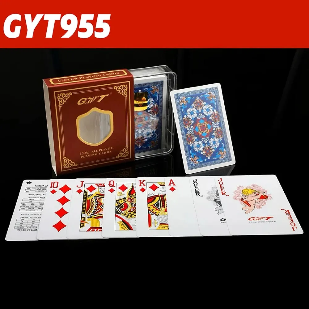 Premium Frosted Playing Cards PVC Plastic Waterproof Durable Poker Cards Large Character Deck of Cards for Parties — image 5
