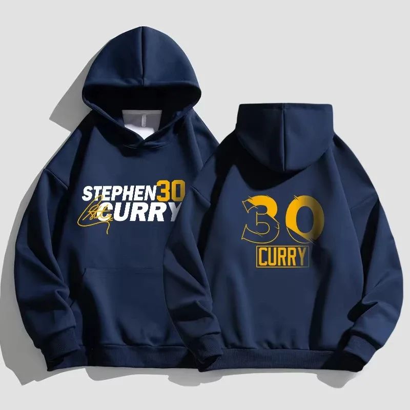 Topi Basket Kari Gaya Baru Musim Semi dan Musim Gugur Pria Golden State Stadium Warriors Stephen Hoodie