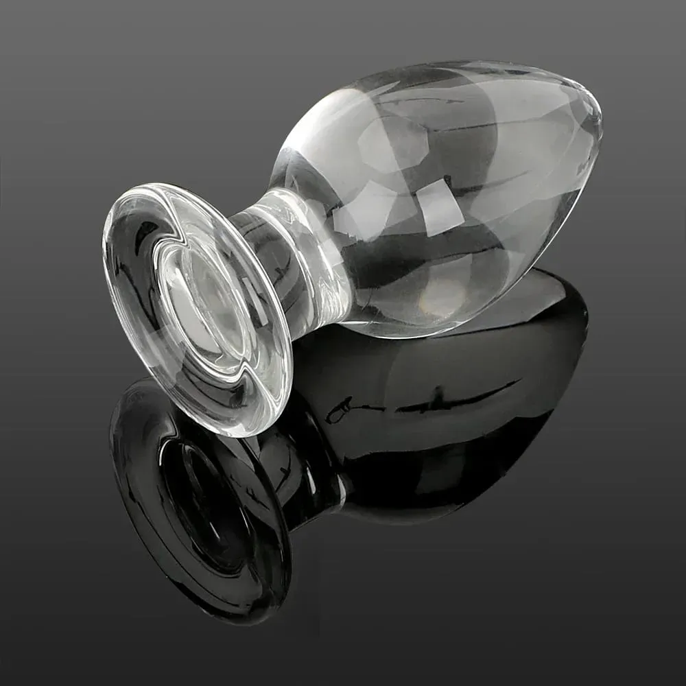Butt Dilator Anal Plug for Women Vaginal Expander Glass Big Dildos Female Masturbator Sex Toys Adults Games Erotic Products — image 5