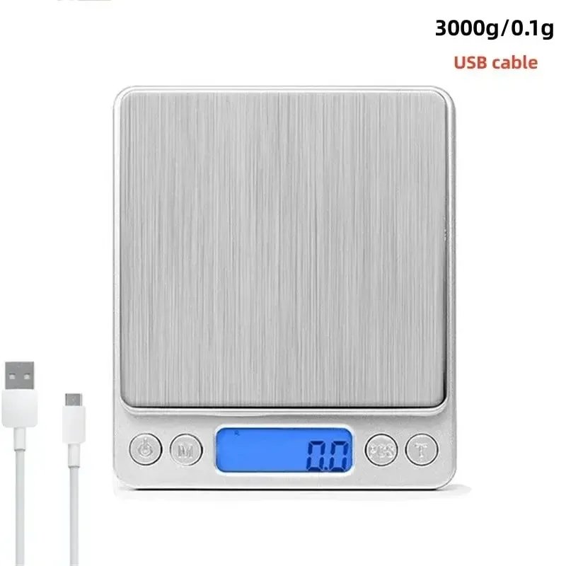 Digital Kitchen Scale Kitchen Measuring Scales Mini Pocket Precision Jewelry Electronic Balance De Cuisine Weight Gold Food Bar — image 11