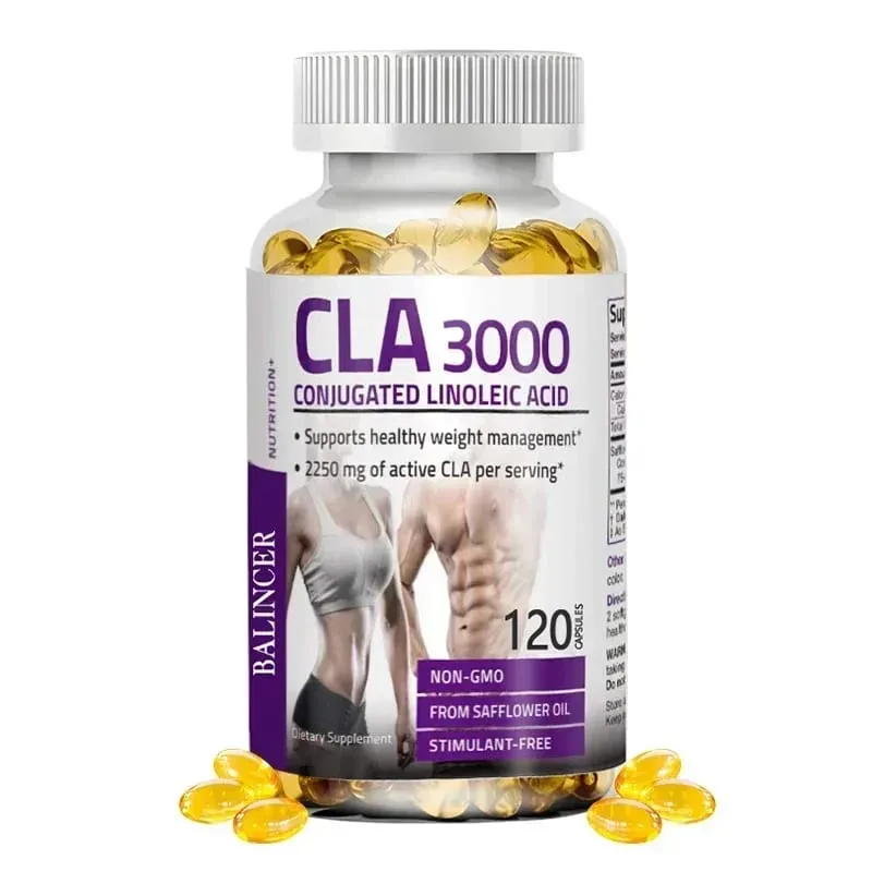 CLA 3000 - Healthy Weight Management Maintain Arterial Elasticity Promote Blood Circulation and Strengthen Immune Function