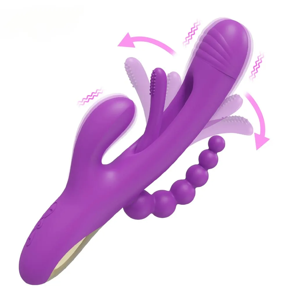 2023 Rabbit Tapping G-Spot Patting Vibrator for Women Clitoris Clit Stimulator Powerful 21 Modes Sex Toy Female Goods for Adults — image 1