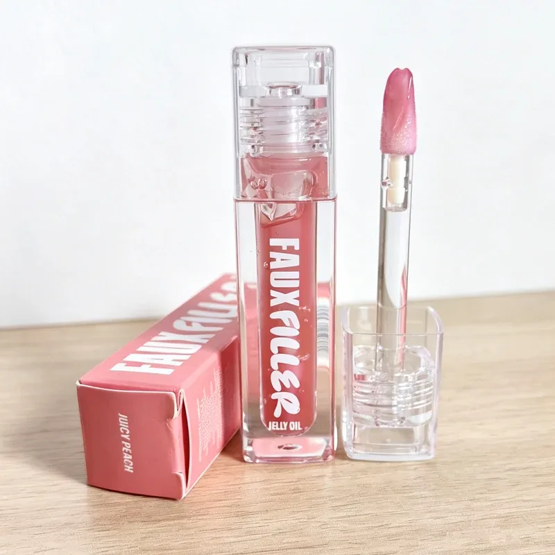 Hot Beauty Bombshell Sugar Baby Shiny Non-Sticky Lip Gloss Hydrating Crystal Clear Lip Oil Plumping Moisturizing Lipstick Makeup — image 9