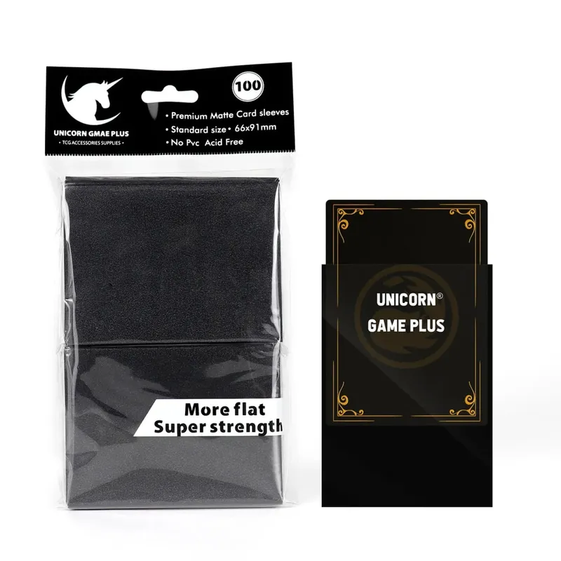 100pcs 2.5 "x 3.5" Premium Trading Card แขน 66x91 มม.ขนาดมาตรฐานกระดานการ์ดเกมสำหรับ MTG Magic Gathering Lorcana การ์ดเกม — image 32