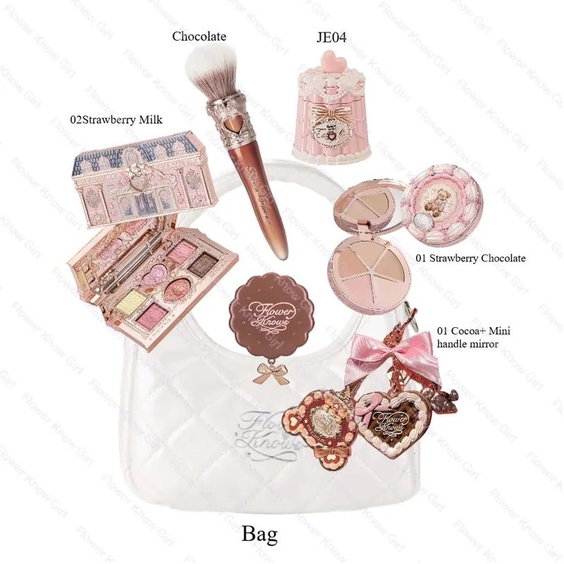 Sweet Treats Full Face Set Makeup Gift Set All In Shimmer Eye Shadow Palette Blush Powder Lip Jelly Gift Box — image 11