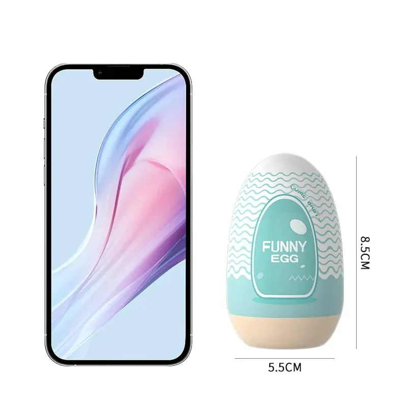 Cups Masturbator Egg Portable Stimulator Penis Massager Soft Rubber Adult Sex Toys for Men Realistic Vagina Pocket Pussy — image 5