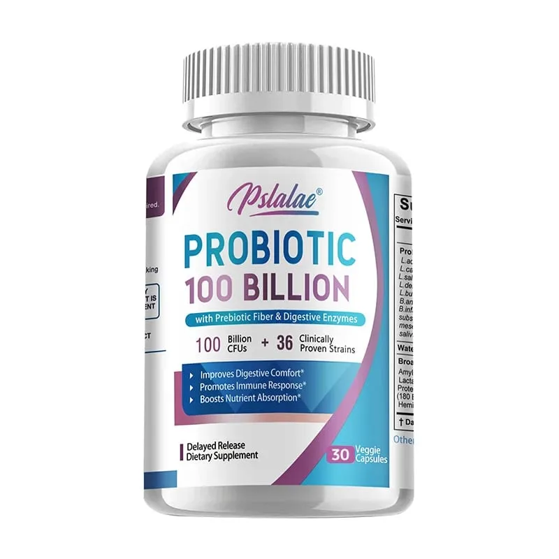 Probiotics 100 Billion - Help with Intestinal Health Nutrient Digestion Weight Management Bloating Relief Calorie Control