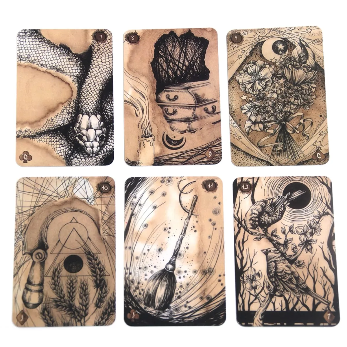 Lenormand Reflet De Lune Lenormand Cards Tarot Cards Deck Oracle Card Games for Adult Fun Adults Games Party Supplies Gift — image 2