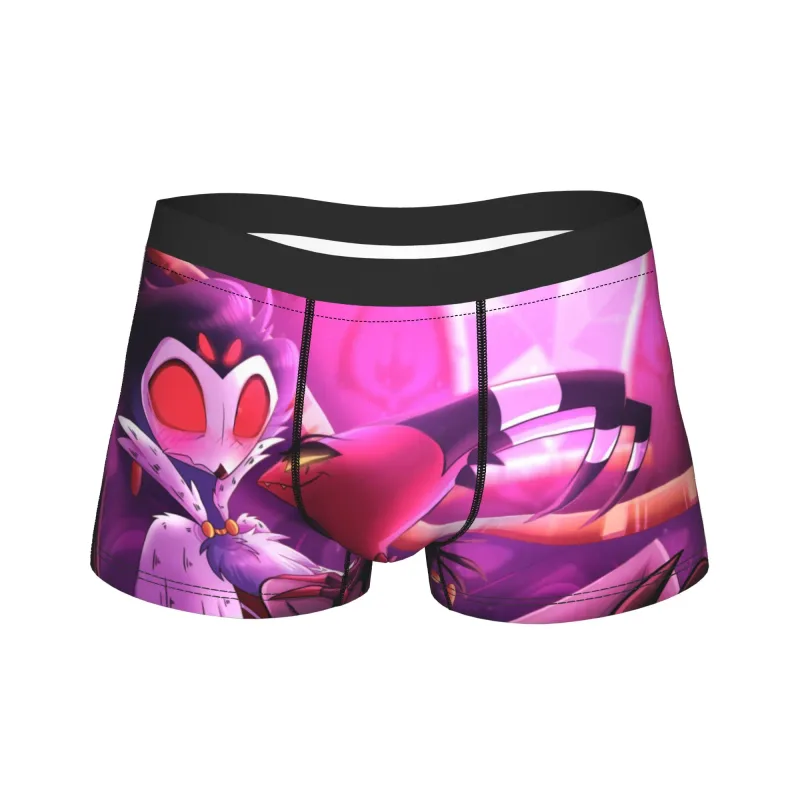 Pria Kartun Helluva Boss Loona Celana Boxer Celana Pendek Celana Dalam Lembut Pakaian Dalam Homme Baru S-XXL Celana Dalam