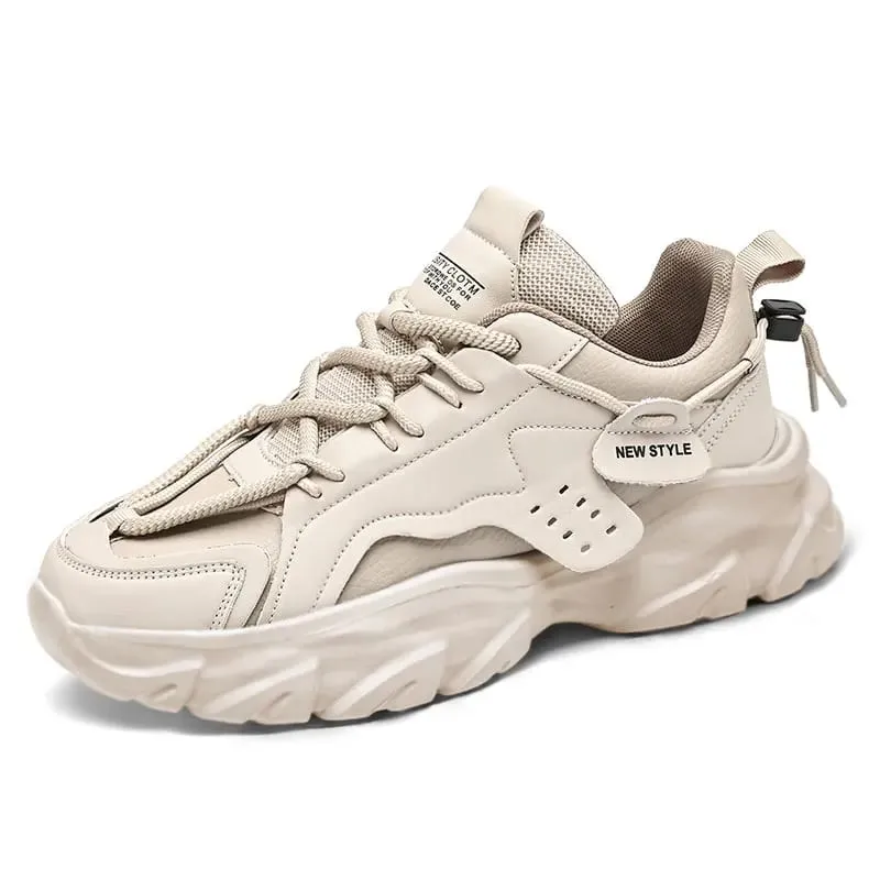 Men's Shoe Breathable Thick Soled Casual Sneakers Outdoor Running Four Seasons New Tennis Men Soft Soles Comfort Male Sneakers — image 17