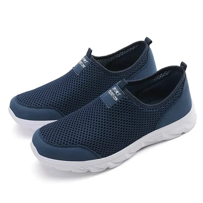 Men's Sneakers Lightweight Breathable Air Mesh Casual Running Shoes Non Slip Comfortable Slip on Sneakers for Men — image 10