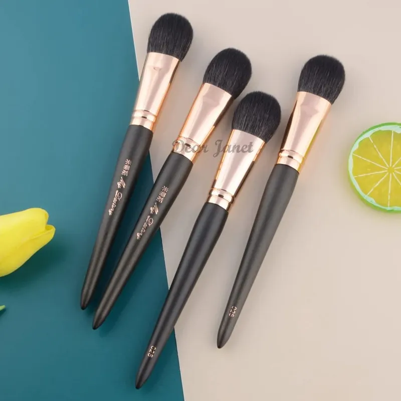 1 pc Goat hair sculpting contour Makeup brushes Bronzer buffing Foundation Make up brush exquisite beauty tools My destiny 025 — image 2