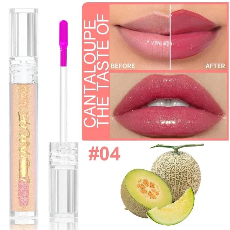 Fruit Color-changing Lip Gloss Long Lasting Nouritious Shine Hydration Water Lipsticks Makeup Winter Moisturizing Lip Care Oil