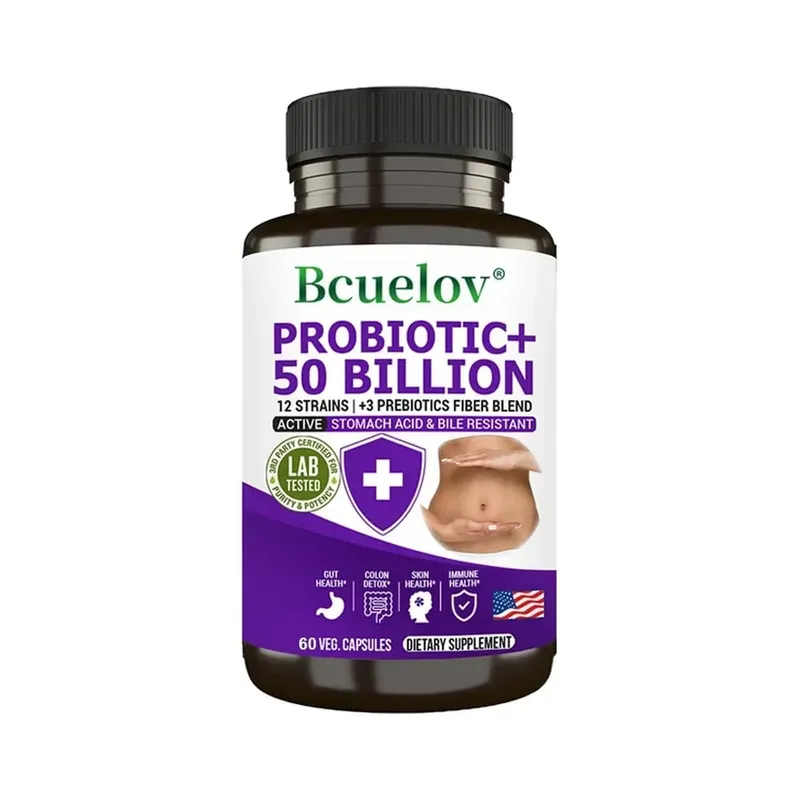 Probiotics + Prebiotics - Improve Digestion & Immunity Relieves Constipation Colon Detox Support Intestinal Health Supplement — image 9