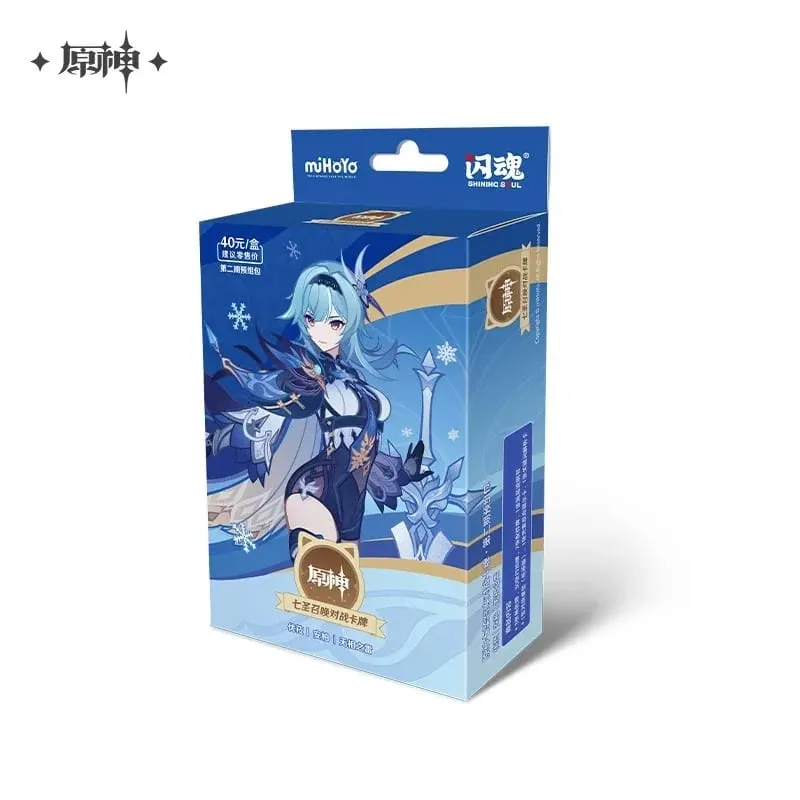 Original Genshin Impact Card Genius Invokation TCG Battle Card Hu Tao Raiden Shogun Anime Character Collection Card Kid Toy Gift — image 26