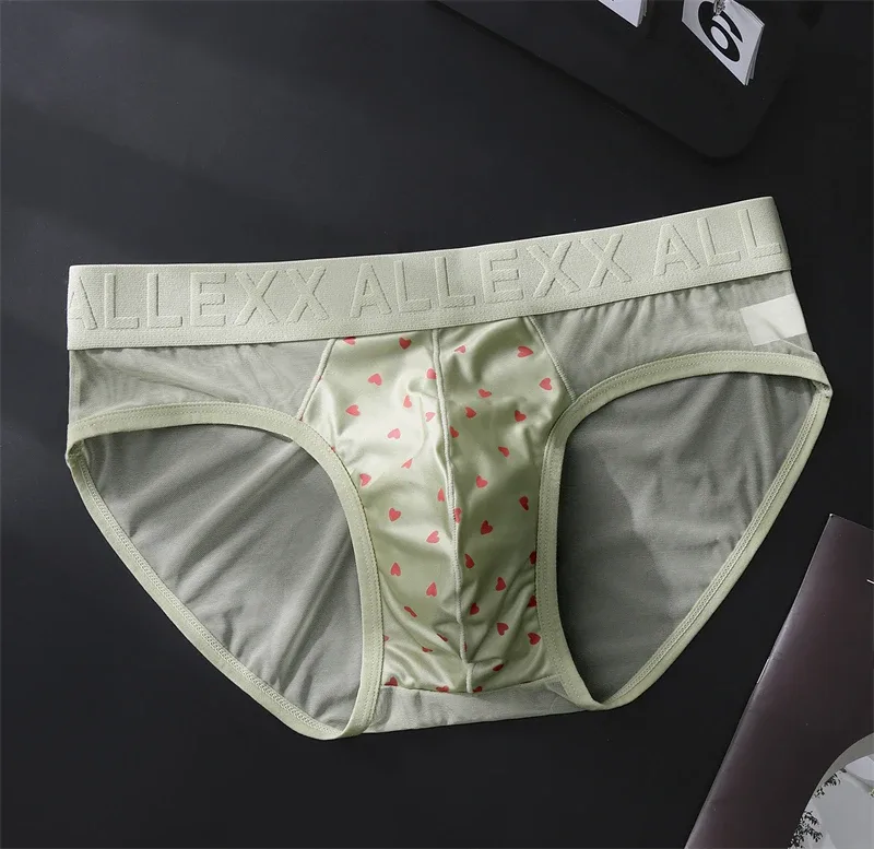 الكبار 18 زائد cueca شبكة ملابس داخلية للرجال رسالة الخصر cuecas masculino طباعة calzoncillos hombre ثلاثية الأبعاد محدب حقيبة رجل الملابس الداخلية جديد — image 8