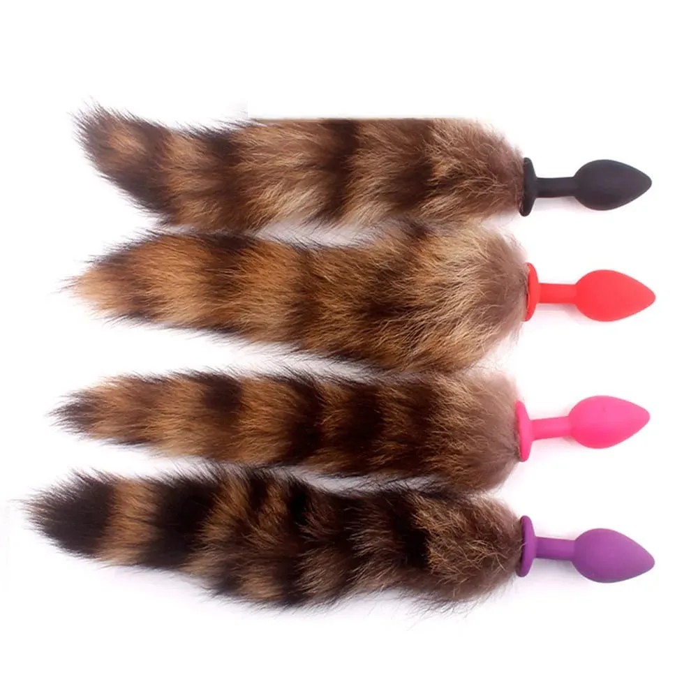Fox Butt Plug Tail Anal Teaser Comfort Furry Beginner Wolf Sex Toy Explore Ass Dog Play Women Stimulate Costume Cosplay — image 1
