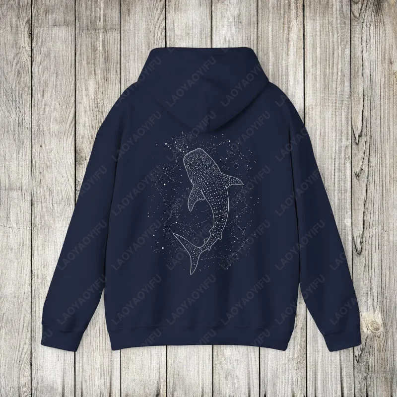 Whale Fish Sea Life Hoodie Pullover for Ocean Lovers Men Women Gift Diving Coconut Beachy Girl Autumn Fashion Sweatshirt Gifts — image 13