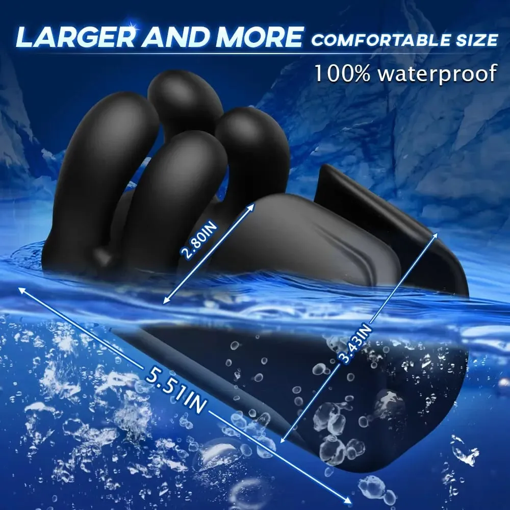 Men's Vibrator Finger Massage Glans Vibrator Sex Machine Penis Delay Trainer Automatic Male Masturbator Adult Sex Toys — image 6