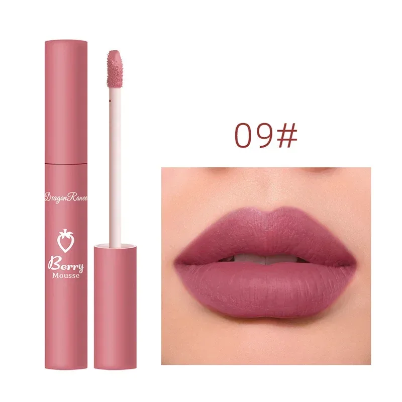 12 Colors Liquid Lipstick Nude Matte Sexy Waterproof Long Lasting Lip Gloss Moisturizing Velvet Non-stick Cup Lip Glaze Makeup — image 11