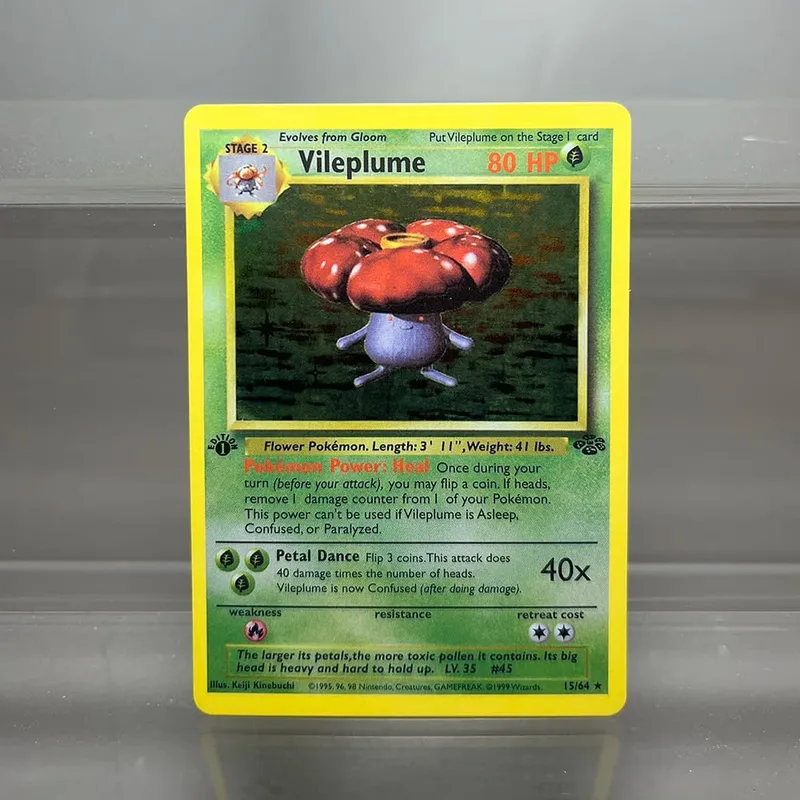 PKM Proxy Cards Jungle Classic 1996 1st Edition Gyarados Magneton Cards Collection PTCG Jolteon Foil Card (NG) — image 14