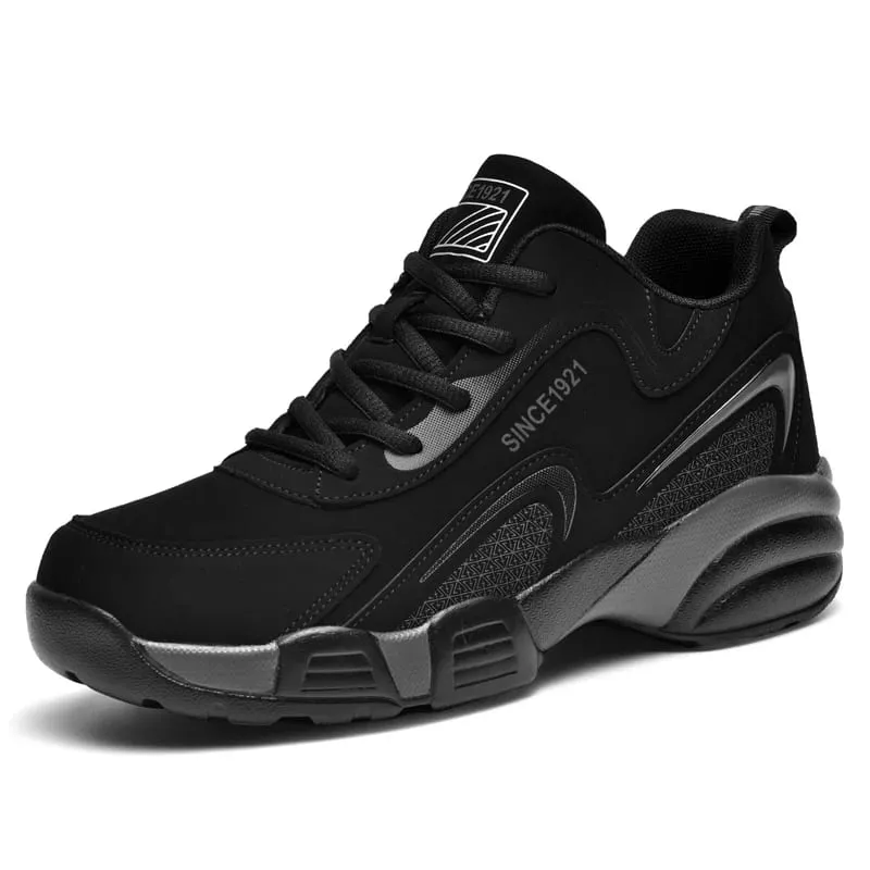 New Casual Thick Bottom Men's Sports Shoes Anti-Slippery Waterproof Male Sneakers Outdoor Walking Jogging Athletic Shoes