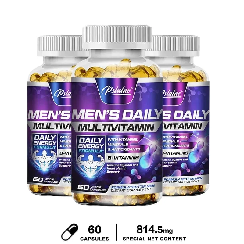 Men's Daily Multivitamin Supplement - Provides Cognitive Brain Health Energy and Stamina and Muscle Mass — image 11