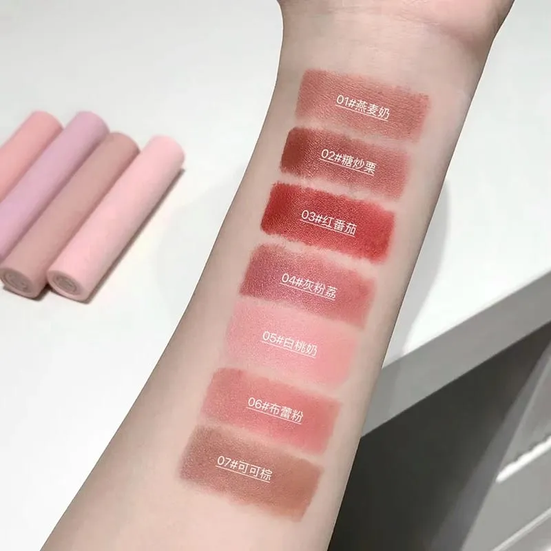7 Pcs Matte Lipstick Lip Gloss Sets Long-Lasting Non-Fading Waterproof Non-stick Cup Exquisite Gift Everyday Holiday Universal — image 7