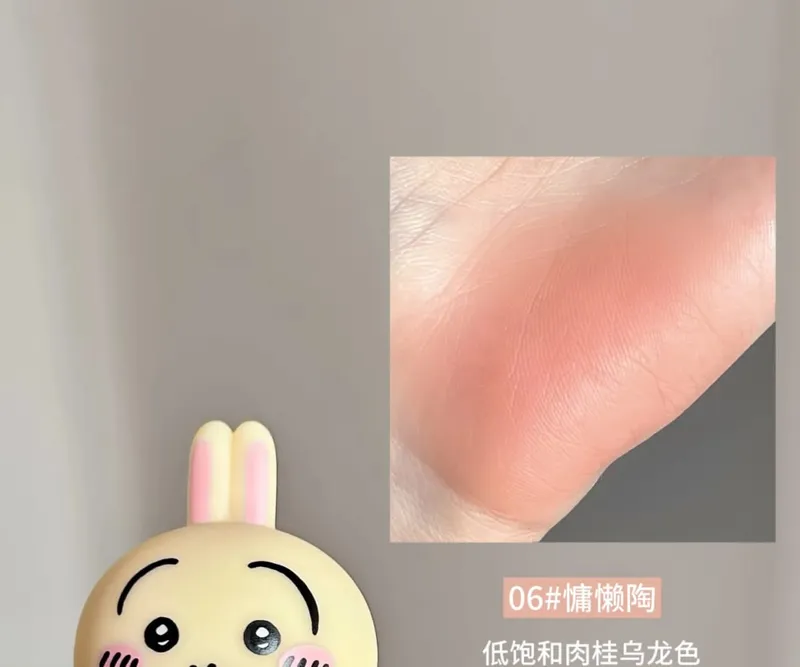 Pinkbear Single Blush Multi-purpose Cream Mirror Lip Gloss Matte Lip Cream Water Shimmer light Long Lasting Lips Makeup — image 13