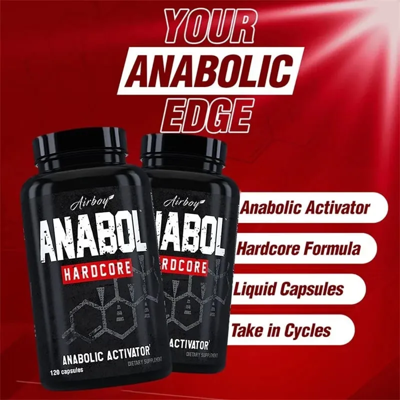 Anabol Hardcore Supplement - Helps Build Lean Firm High-quality Muscle Promoting Muscle Growth Recovery & Strength Enhancement — image 7